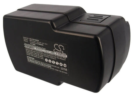 15.6V, Ni-MH, 2100mAh, Power Tools battery fits Festool, 491 823, Ps 400, T15+3, 32.76Wh Power Tools Cameron Sino Technology Limited (Power Tools)