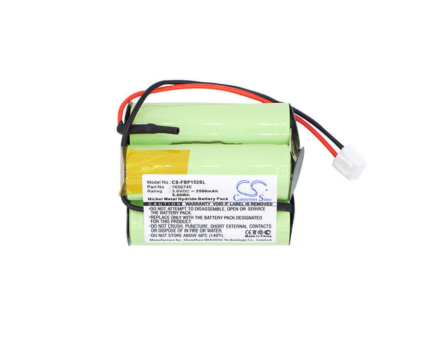 3.6V, Ni-MH, 2500mAh, Equipment battery fits Fluke, 1650740, 1521 Thermometer, 1522 Thermometer, 9Wh Equipment, Survey, Test Cameron Sino Technology Limited