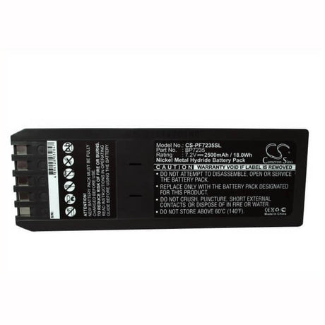 7.2V, Ni-MH, 2500mAh, Equipment battery fits Fluke, 116-066, 700 Calibrator, 740 Calibrator, 18Wh Equipment, Survey, Test Cameron Sino Technology Limited