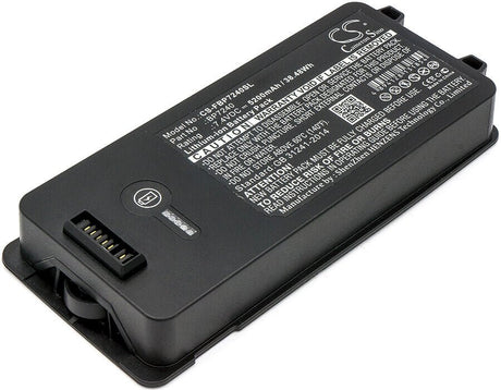 7.4V, Li-ion, 5200mAh, Equipment battery fits Fluke, Bp7240, 753, 754, 38.48Wh Equipment, Survey, Test Cameron Sino Technology Limited