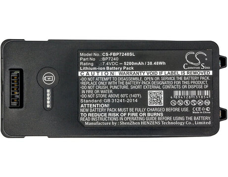 7.4V, Li-ion, 5200mAh, Equipment battery fits Fluke, Bp7240, 753, 754, 38.48Wh Equipment, Survey, Test Cameron Sino Technology Limited