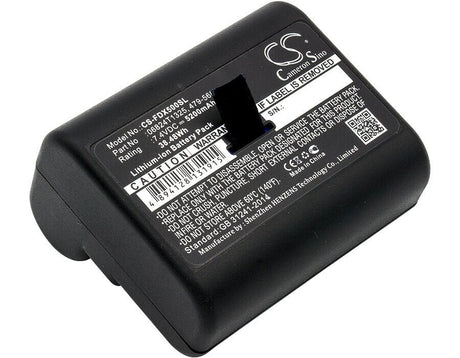 7.4V, Li-ion, 5200mAh, Equipment battery fits Netscout, Fluke, 06824t1325, DSX Versiv, Dsx-5000 Cableanalyzer, 38.48Wh Equipment, Survey, Test Cameron Sino Technology Limited