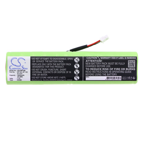 7.2V, Ni-MH, 3600mAh, Equipment battery fits Fluke, 677390, 190M Medical OscilloscopeScope, Analyzers 433, 25.92Wh Equipment, Survey, Test Cameron Sino Technology Limited