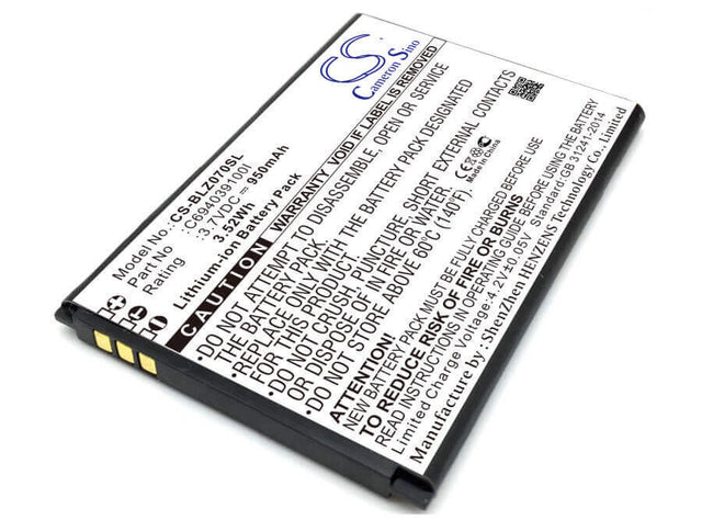 3.7V, Li-ion, 1650mAh, SmartPhone battery fits Fly, Bl7401, Iq238, 6.11Wh Mobile, SmartPhone Cameron Sino Technology Limited (Smartphone)