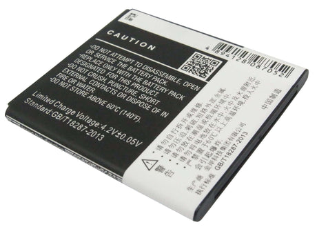 3.7V, Li-ion, 1850mAh, SmartPhone battery fits Fly, C700, C800, 6.85Wh Mobile, SmartPhone Cameron Sino Technology Limited (Suspended)