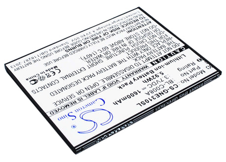 SmartPhone Battery For Fly Iq4410 3.7v, 1600mah - 5.92wh Mobile, SmartPhone Cameron Sino Technology Limited (Smartphone)