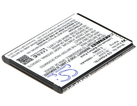 3.7V, Li-ion, 1500mAh, SmartPhone battery fits Fly, Bl5204, Era Life 1, Iq447, 5.55Wh Mobile, SmartPhone Cameron Sino Technology Limited (Smartphone)