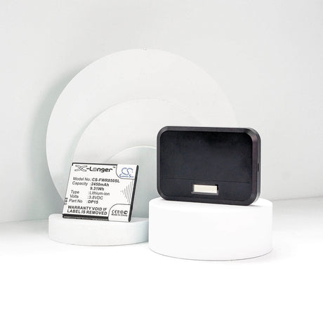 3.8V, Li-ion, 2450mAh, Hotspot battery fits T-mobile, Franklin Wireless, Dp15, R717, R850, 9.31Wh Hotspot Cameron Sino Technology Limited