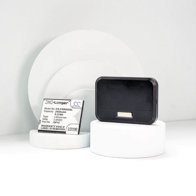 3.8V, Li-ion, 2450mAh, Hotspot battery fits T-mobile, Franklin Wireless, Dp15, R717, R850, 9.31Wh Hotspot Cameron Sino Technology Limited