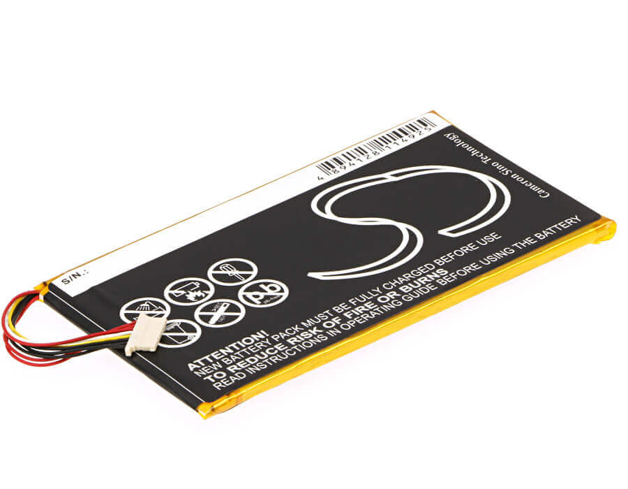 3.7V, Li-Polymer, 4350mAh, Tablet battery fits Fuhu, Mlp4566111, Dmtab In08a, Nabi Dreamtab Hd8, 16.10Wh Tablet Cameron Sino Technology Limited