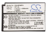 3.6V, Li-ion, 850mAh, Camera battery fits Fujifilm, Np-48, Xq1, Xq2, 3.06Wh Camera Cameron Sino Technology Limited (Camera)