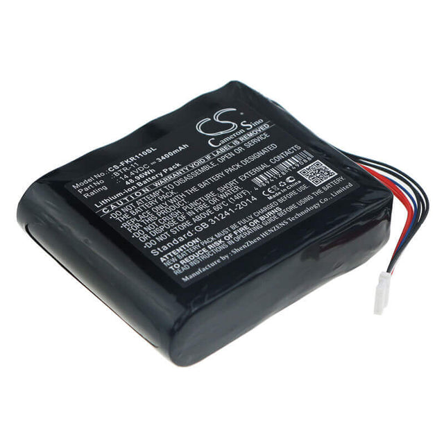 14.4V, Li-ion, 3400mAh, Equipment battery fits Fujikura, Btr-11, Arc Fusion Splicers, Fsm-21s, 48.96Wh Equipment, Survey, Test Cameron Sino Technology Limited