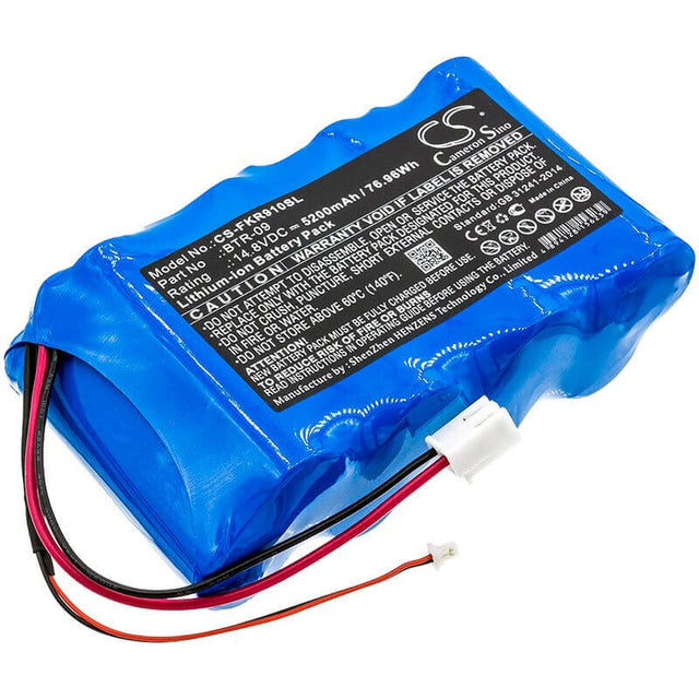 14.8V, Li-ion, 5200mAh, Equipment battery fits Fujikura, Btr-09, FSM-601S, Fsm-602s, 76.96Wh Equipment, Survey, Test Cameron Sino Technology Limited