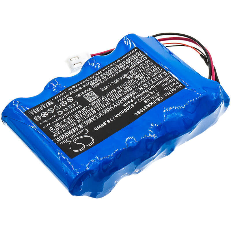 14.8V, Li-ion, 5200mAh, Equipment battery fits Fujikura, Btr-09, FSM-601S, Fsm-602s, 76.96Wh Equipment, Survey, Test Cameron Sino Technology Limited