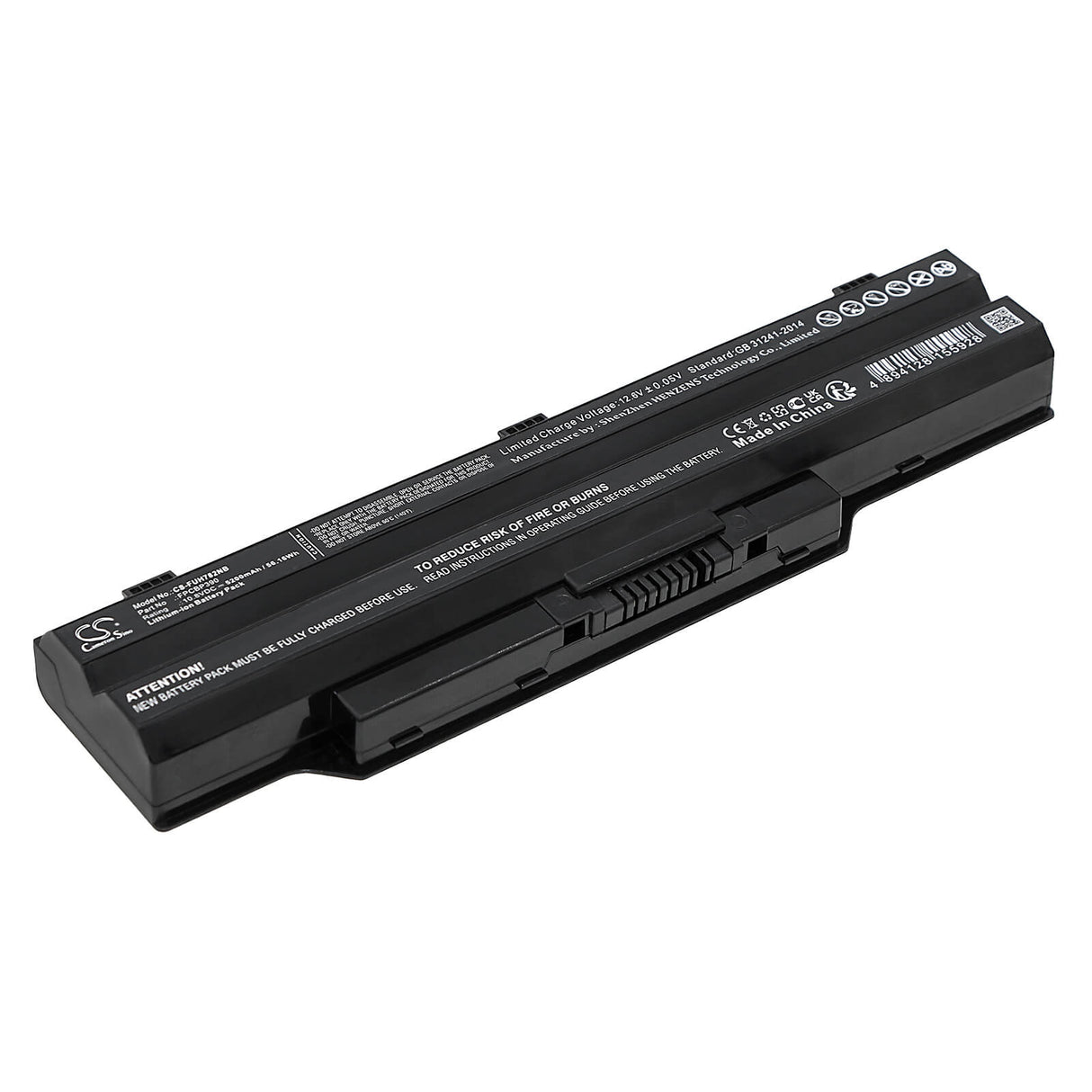 Notebook Battery For Fujitsu, Lifebook Sh782 10.8v, 5200mah - 56.16wh Notebook, Laptop Cameron Sino Technology Limited