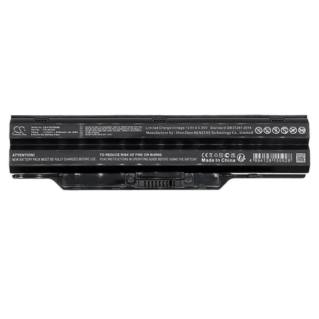 Notebook Battery For Fujitsu, Lifebook Sh782 10.8v, 5200mah - 56.16wh Notebook, Laptop Cameron Sino Technology Limited