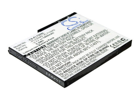 3.7V, Li-ion, 1400mAh, PDA battery fits Fujitsu, 35h00047-00, Loox 700, Loox 710, 5.18Wh PDA, Pocket PC Cameron Sino Technology Limited (Suspended)
