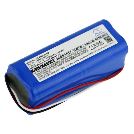 9.6V, Ni-MH, 2000mAh, Medical battery fits Fukuda, Hhr-16a8w1, Cardisuny C120, Ecg Cardisuny C120, 19.20Wh Medical Cameron Sino Technology Limited (Medical)