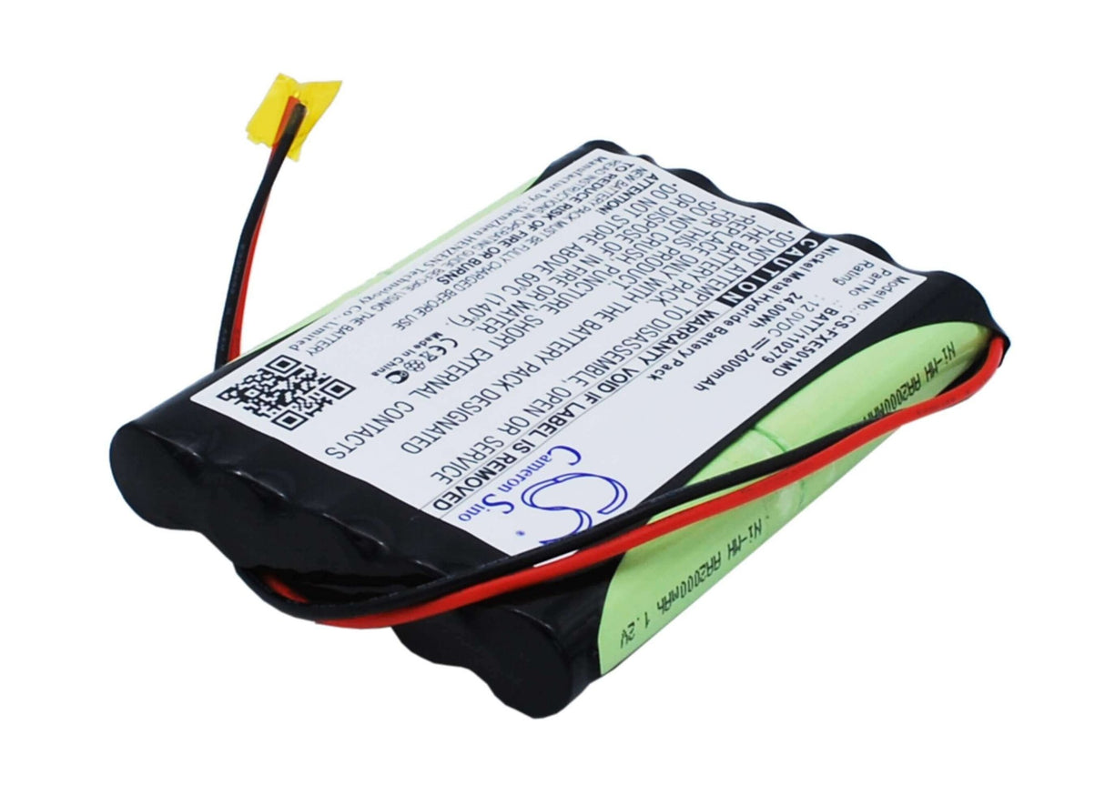 12.0V, Ni-MH, 2000mAh, Medical battery fits Fukuda, 120279, Cardisuny Me501bx Ecg Analyzer, 24.0Wh Medical Cameron Sino Technology Limited (Medical)