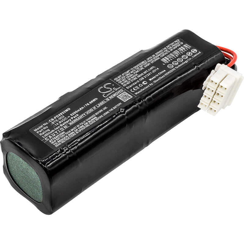 14.8V, Li-ion, 5200mAh, Medical battery fits Fukuda, 510114040, Denshi Cardimax Fx-8322, Denshi Fx-8322 Ecg, 76.96Wh Medical Cameron Sino Technology Limited (Medical)