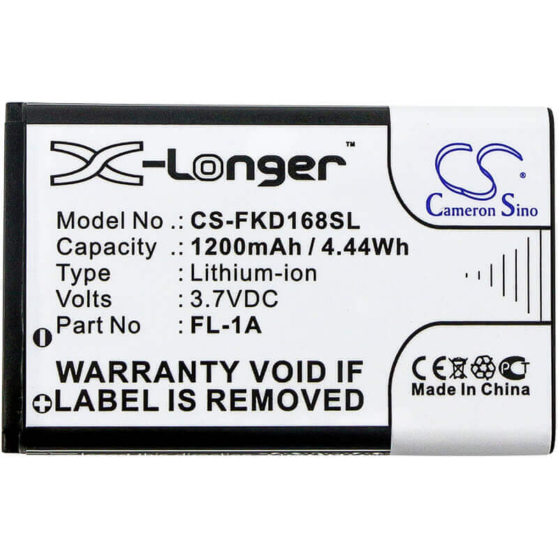 3.7V, Li-ion, 1200mAh, Equipment battery fits Teltonika, Fukuda, Fl-1a, EK-168G, Ek-268g, 4.44Wh Equipment, Survey, Test Cameron Sino Technology Limited