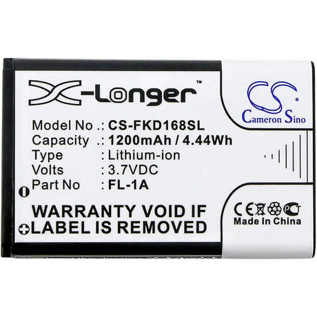 3.7V, Li-ion, 1200mAh, Equipment battery fits Teltonika, Fukuda, Fl-1a, EK-168G, Ek-268g, 4.44Wh Equipment, Survey, Test Cameron Sino Technology Limited