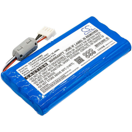 9.6V, Ni-MH, 3800mAh, Medical battery fits Fukuda, T8hr4/3fauc-5887, Fcp-7541, Fx-7540, 36.48Wh Medical Cameron Sino Technology Limited (Medical)