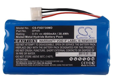 9.6V, Ni-MH, 4000mAh, Medical battery fits Fukuda, 8phr, Cardimax Fcp-7101, Cardimax Fx-7302, 38.40Wh Medical Cameron Sino Technology Limited (Medical)