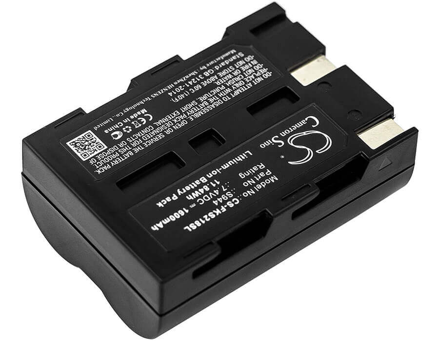 7.4V, Li-ion, 1600mAh, Equipment battery fits Sumitomo, Furukawa, Bu-6, S218, S218r, 11.84Wh Equipment, Survey, Test Cameron Sino Technology Limited