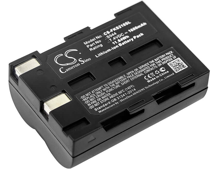 7.4V, Li-ion, 1600mAh, Equipment battery fits Sumitomo, Furukawa, Bu-6, S218, S218r, 11.84Wh Equipment, Survey, Test Cameron Sino Technology Limited