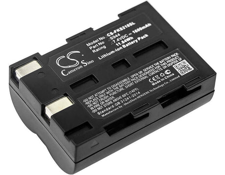 7.4V, Li-ion, 1600mAh, Equipment battery fits Sumitomo, Furukawa, Bu-6, S218, S218r, 11.84Wh Equipment, Survey, Test Cameron Sino Technology Limited