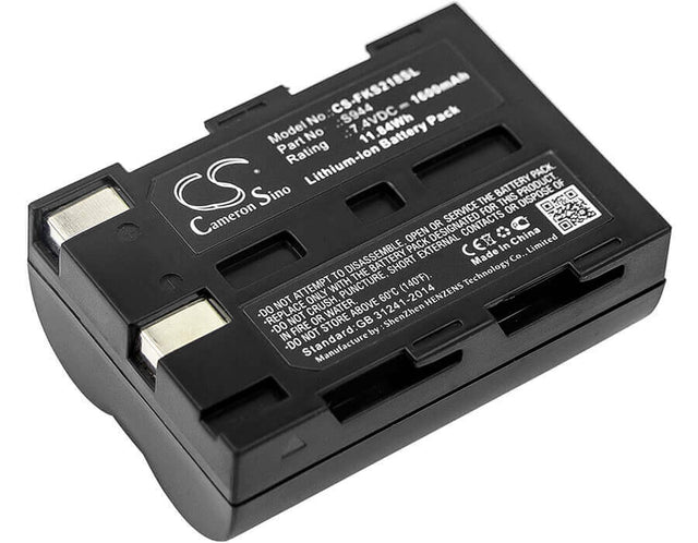 7.4V, Li-ion, 1600mAh, Equipment battery fits Sumitomo, Furukawa, Bu-6, S218, S218r, 11.84Wh Equipment, Survey, Test Cameron Sino Technology Limited