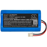 7.4V, Li-ion, 3400mAh, Equipment battery fits Fusion, Rr201021, EasySplicer Infralan Splicer H, Infralan Splicer Hs 15o, 25.16Wh Equipment, Survey, Test Cameron Sino Technology Limited