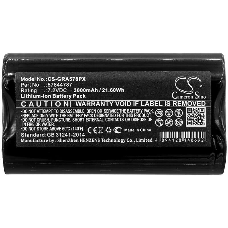 7.2V, Li-ion, 3000mAh, Gardening Tools battery fits Gardena, 57844787, Groom Barber, 21.60Wh Gardening Tools Cameron Sino Technology Limited (Power Tools)