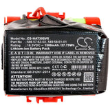 18.5V, Li-ion, 1500mAh, Lawn Mowers battery fits Gardena, Husqvarna, 586 57 62-02, Mcculloch Rob R600, R38li 2017, 27.75Wh Lawn Mowers Cameron Sino Technology Limited