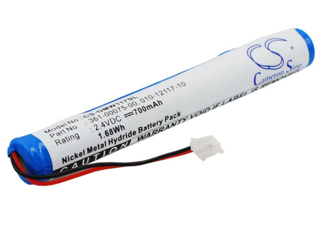 2.4V, Ni-MH, 700mAh, GPS battery fits Garmin, 010-12117-10, 010-01248-00, Gwind Wireless, 1.68Wh GPS, Navigator Cameron Sino Technology Limited