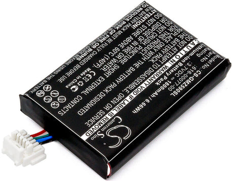 3.7V, Li-ion, 1800mAh, GPS battery fits Garmin, 010-12110-003, 010-01603-10, Zumo 590, 6.66Wh GPS, Navigator Cameron Sino Technology Limited