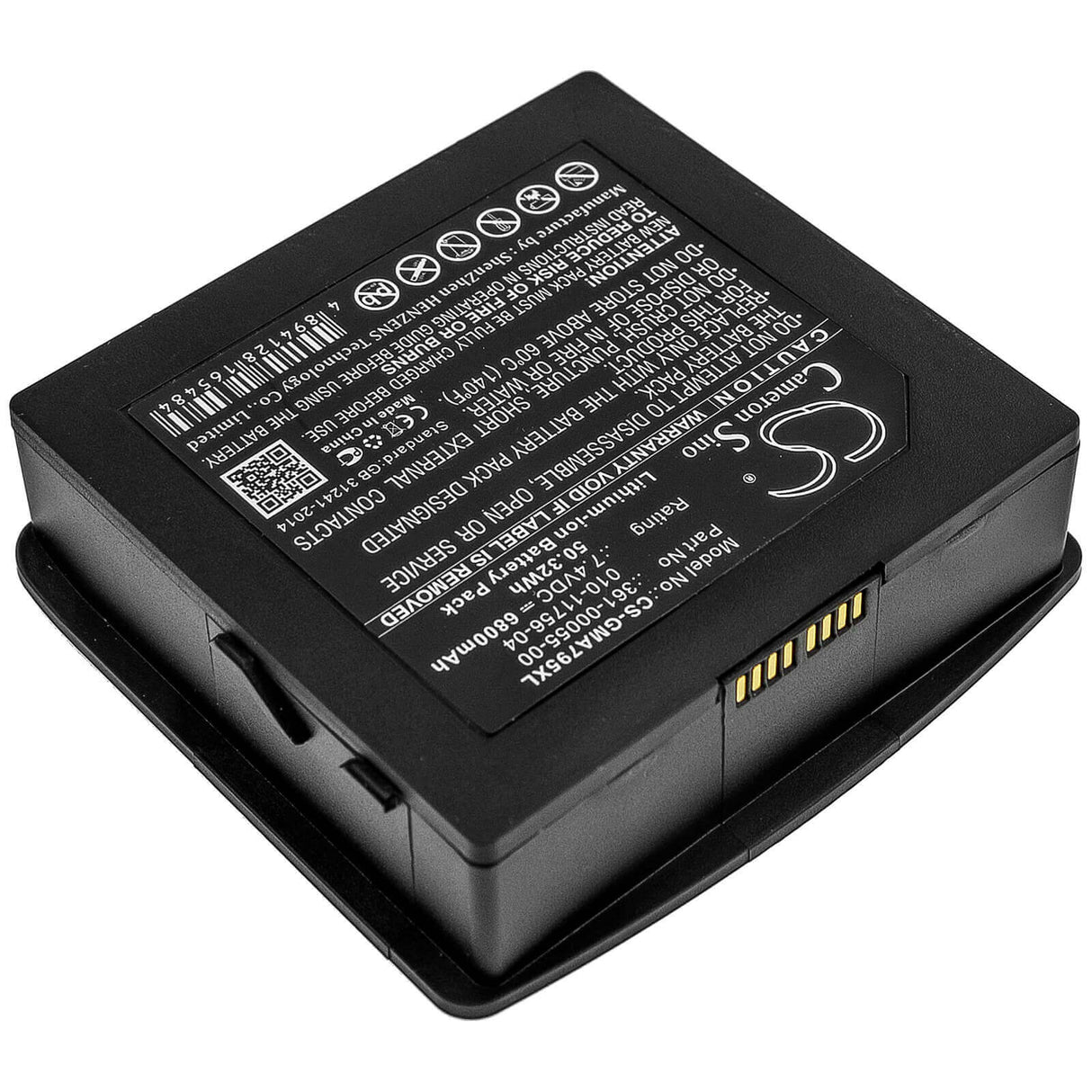 7.4V, Li-ion, 6800mAh, GPS battery fits Garmin, 010-11756-04, Aera 795, Aera 796, 50.32Wh GPS, Navigator Cameron Sino Technology Limited