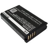 3.7V, Li-ion, 1800mAh, GPS battery fits Garmin, 010-11599-00, Alpha 200, Alpha 200i, 6.66Wh GPS, Navigator Cameron Sino Technology Limited