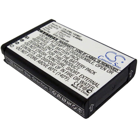 3.7V, Li-ion, 1800mAh, Camera battery fits Garmin, 010-01088-00, E1gr, E1grvirbelite, 6.66Wh Camera Cameron Sino Technology Limited (Camera)