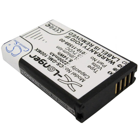 3.7V, Li-ion, 2200mAh, Camera battery fits Garmin, 010-11599-00, E1gr, E1grvirbelite, 8.14Wh Camera Cameron Sino Technology Limited (Camera)