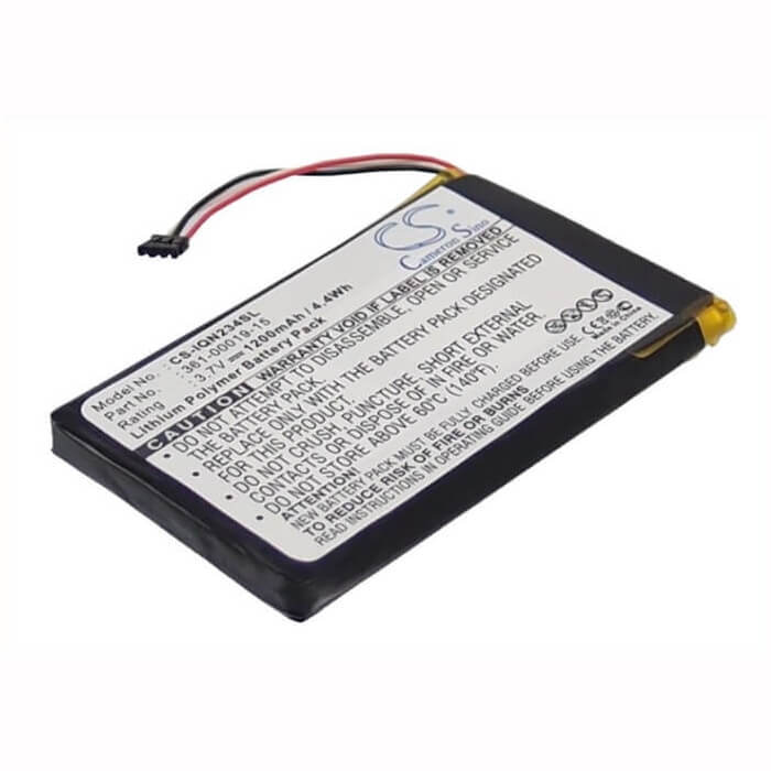 3,7V, Li-Polymer, 1200mAh, batterie GPS compatible avec Garmin, 361-00019-15, Nulink 2340, Nulink 2390, 4,44Wh GPS, Navigator Cameron Sino Technology Limited