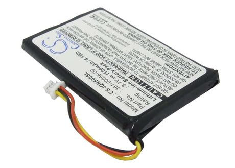 3.7V, Li-ion, 1100mAh, GPS battery fits Garmin, Mitac, 361-00056-08, Drive 50 LM, Nuvi 58LM, 4.07Wh GPS, Navigator Cameron Sino Technology Limited