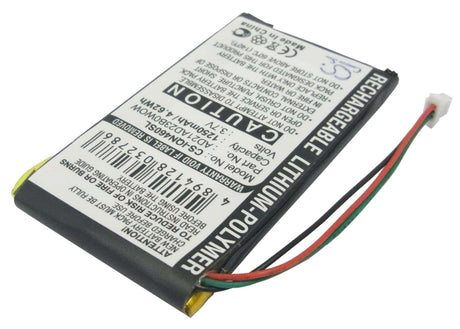 3.7V, Li-Polymer, 1250mAh, GPS battery fits Garmin, Ad21ad23b0wow, Nuvi 465, Nuvi 465ltm, 4.63Wh GPS, Navigator Cameron Sino Technology Limited