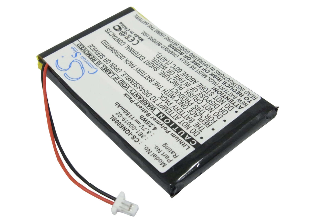 3.7V, Li-Polymer, 1150mAh, GPS battery fits Garmin, 010-00455-00, Nuvi 600, Nuvi 610, 4.26Wh GPS, Navigator Cameron Sino Technology Limited