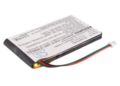3.7V, Li-Polymer, 1250mAh, GPS battery fits Garmin, 010-00657-06, Nuvi 770, Nuvi 770t, 4.63Wh GPS, Navigator Cameron Sino Technology Limited