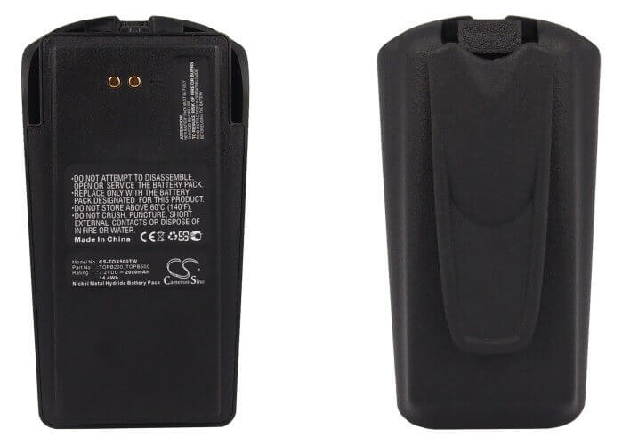7.2V, Ni-MH, 2000mAh, Two-Way Radio battery fits Ge-ericsson, Ma-com-ericsson, Harris, Radon, Tait, Ge, 344a456p1, 400p, 405p, 14.4Wh Two-Way Radio Cameron Sino Technology Limited
