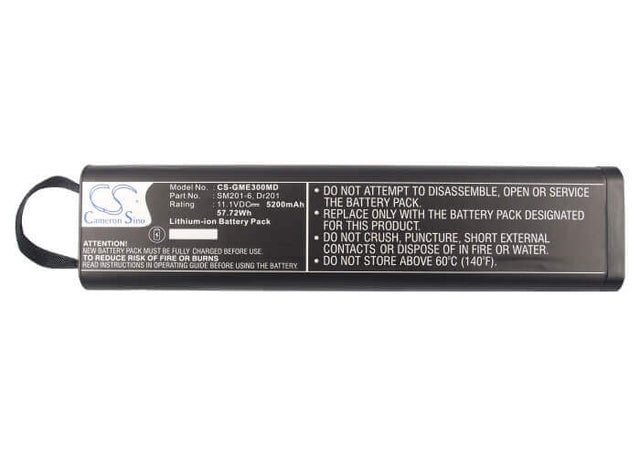 11.1V, Li-ion, 5200mAh, Medical battery fits Inno, Tektronix, Gemcomm, Jdsu, Anritsu, 2017857-002, Mt9082, Mt9082a2, 57.72Wh Medical Cameron Sino Technology Limited (Medical)