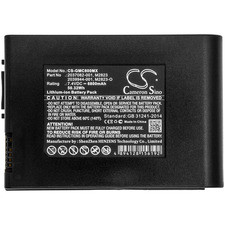 7.4V, Li-ion, 6800mAh, Medical battery fits Ge, 2037082-001, Ecg Mac 800, Mac 800, 50.32Wh Medical Cameron Sino Technology Limited (Medical)