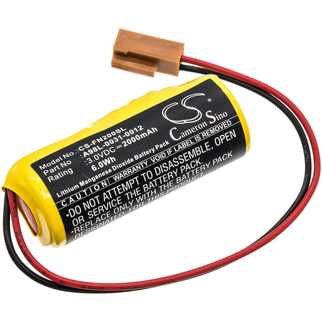 PLC Battery for Ge Fanuc 16i, Fanuc 18i, Fanuc 21i 3.0v, 2000mah - 6.00wh PLC Cameron Sino Technology Limited